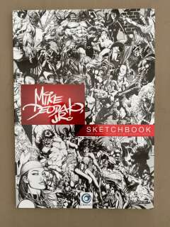 Deodato Jr, Mike | Mike Deodato Jr - Sketchbook grand format + dédicace Captain America - Broché - EO - (2013) | Catawiki