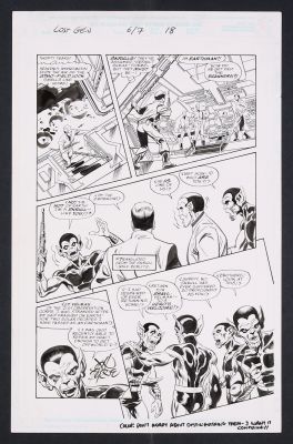 John Byrne, Al Milgrom | Original Art from Marvel: The Lost Generation #6 (2000) Page 18 Pencils by John Byrne, Inks by Al Milgrom | mycomicshop.com