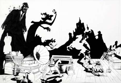 Biancarelli - Le Livre des destins, illustration Ã  l‘encre …