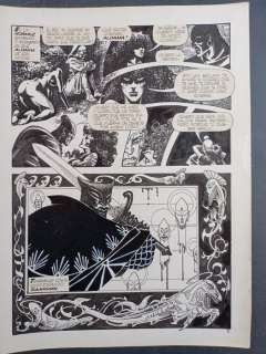 Enrique Alcatena | Enrique Alcatena - La Pesadilla - 2° tavola originale - Page volante - Exemplaire unique | Catawiki