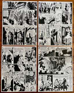 Foerster, Philippe | Foerster, Philippe - Histoire complète en 4 planches originales - Il ne faut pas confondre jobard et barjot - (2016) | Catawiki