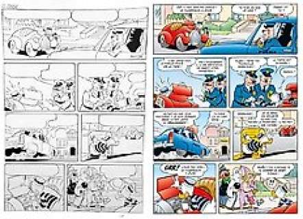 Daniel Branca, Paul Halas, Tom Anderson | Mickey Mouse D 7520 - Desperate Duck - Inked Original Comic Page by Daniel Branca - page 2 - (1984) | Catawiki