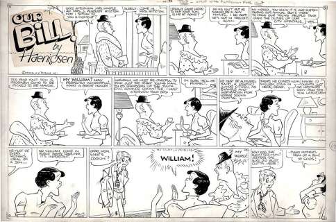 Harry Haenigsen - our bill 1/17/43 sunday