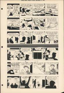 Gould - DICK TRACY, Daily Proofs (11/11~11/16/1957) | Russ Cochran