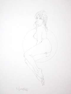 Giovanna Casotto | Giovanna Casotto - Portfolio "Liquide 2" con disegno originale. - EO - (2022) | Catawiki