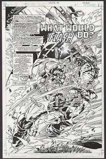 Eric Battle - IMPULSE #60 Splash Page