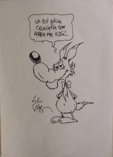 Silver | Silver - Disegno originale - Lupo Alberto | Catawiki