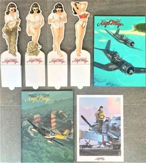 Hugault – Yann | Angel Wings 4-5 - “Exclusief Pakket” + Poster/Ex-Libris & Displays - Cartonné - EO - (2017/2019) | Catawiki