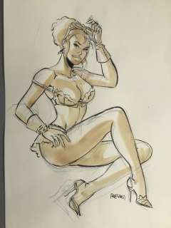 Meynet, Félix | Meynet, Félix - Dessin original - Mirabelle | Catawiki