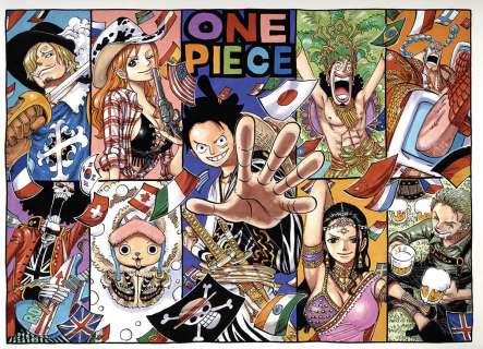 Eiichiro Oda Color Reproduction Illustration "ONE PIECE" | Mandarake (Big Web)