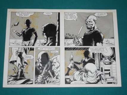 Magnus (Roberto Raviola) | Lo Sconosciuto # 5 - Tavola originale # 30/31 (doppio formato) - "Il sequestrato della Sierra" - (1975) | Catawiki