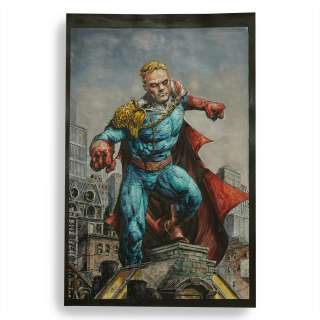 The Boys: Herogasm #1- Johnny Desjardins Original Art Homelander Subject | ComicTom Shop