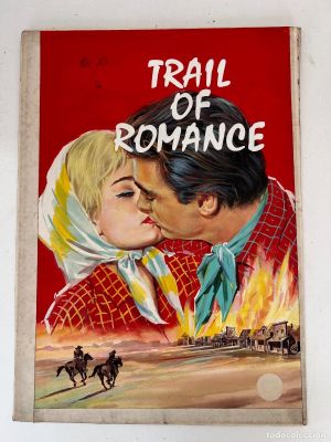 DIBUJO ORIGINAL PORTADA RAL 143 TIPO ROMANCE WESTERN OESTE 112 | todocoleccion (Buy It Now)