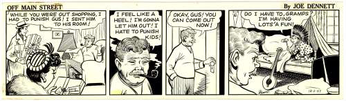Dennett- Original Daily Strip (1957) | Russ Cochran