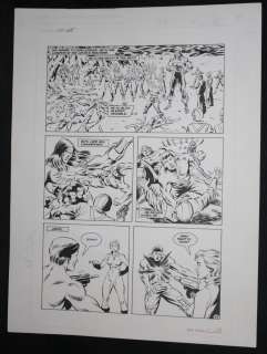 Mike Gustovich, Rik Levins | Justice Machine #17 P.25 / 29 - La - 1988 | Anthony’s Comic Book Art