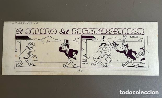 Urda, dibujo para TBO | todocoleccion (Buy It Now)