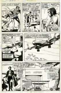 Gene Colan and Dan Adkins Strange Tales #169 Brother Voodoo page 11 Original Art (Marvel, 1973). Jericho Drumm -