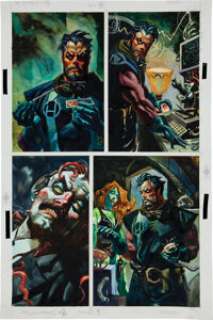 Dan Brereton The Nocturnals #3 Page 9 Original Art (Malibu, 1995). The Nocturnals have been featured in the comics -