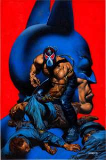 Glenn Fabry Batman: Vengeance of Bane Special #1 First Appearance of Bane Painted Cover Original Art (DC, - | Heritage