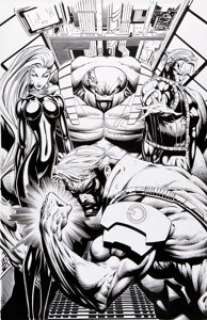 Scott Clark and Rick Magyar StormWatch #23 Cover Original Art (Image, 1995). In this thriller, after the -