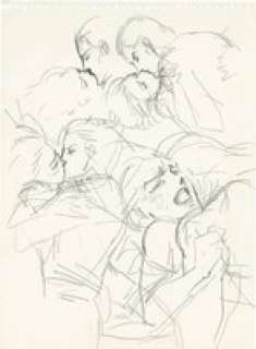 Moto Hagio Hand-Drawn Illustration "Mesh" | Mandarake (Big Web)