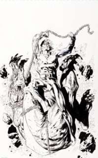 Butch Guice Aquaman Sword of Atlantis #46 Cover Original Art (DC, 2006). Kicking off a two-part story -- King -