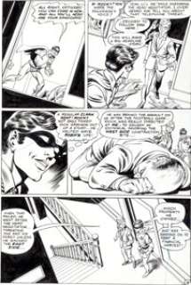Gil Kane and Murphy Anderson Detective Comics #391 Robin Page 8 Original Art (DC, 1969). The Dick Grayson Robin stars -