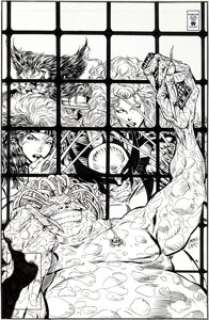 John Hebert and Greg Adams X-Men Adventures #11 Cover Original Art (Marvel, 1994). The X-Men have been -