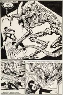 John Byrne and Terry Austin Uncanny X-Men #143 Page 12 Original Art (Marvel, 1981). The huge first panel - | Heritage