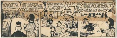 Marten Toonder Studio’s | Marten Toonder Studio’s - Originele strook - Panda and the treasure island - (1952) | Catawiki