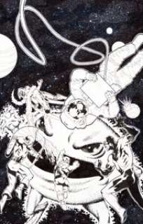 Jorge Molina Guardians 3000 #1 Deadpool Variant Cover Original Art (Marvel, 2014). Known as the -