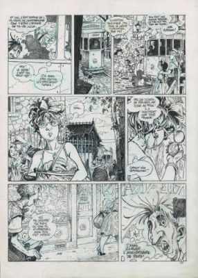 Régis Loisel | La Dernière Maison Juste Avant la Forêt, planche 14 | Galerie 9ème Art