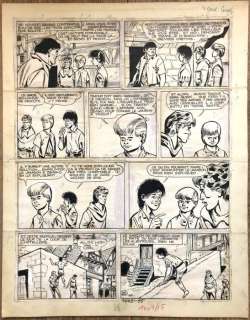 Sirius | Sirius - Planche originale - Les Timour T20 - L’Oiseau flamboyant - (1966) | Catawiki