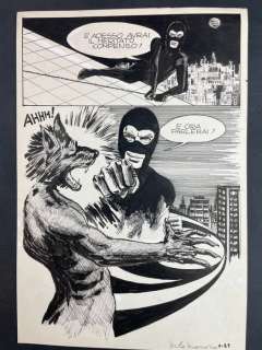 Manara, Milo | Genius n. 1 - Manara - Tavola originale "Il Morso della Lupa" - Page volante - Exemplaire unique | Catawiki