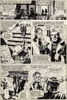 John Byrne and Terry Austin X-Men #135 Story Page 6 Original Art (Marvel, 1980). From one of the most - | Heritage