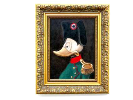 Prof. Volker Schönwart | Donald Duck - Studie zu Napoleon Duckaparte - Exemplaire unique - (2023/2023) | Catawiki