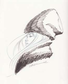 Crisse. Dessin original TT Les ombres du passé | BDEnchères