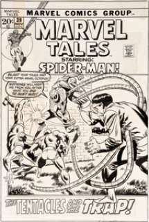 John Buscema and Frank Giacoia Marvel Tales  #39 Cover Spider-Man Original Art (Marvel, 1972).... | Heritage