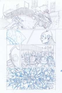 Chris Wildgoose - Batgirl Issue 11 Page 8 Traditional Pencils