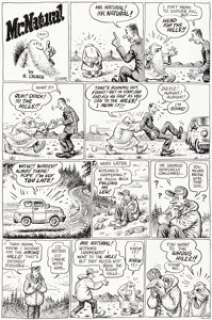 Robert Crumb Hup #4 Complete 1-Page Mr. Natural Story Original Art (Last Gasp, 1992).... | Heritage