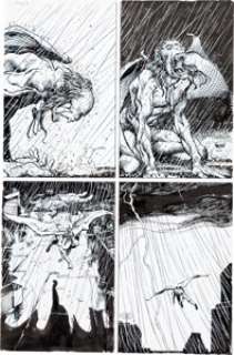 Barry Windsor-Smith and John Floyd The Strangers #5 Story Page 2 Rune Enhanced Original Art (Malibu, 1993/c. 2012)...
