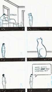 Chris Ware Building Stories Unfinished Miniature Original Art (Pantheon Press; 2012)....