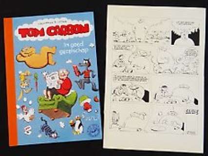 Cromheecke, Luc | Cromheecke, Luc - Originele pagina + luxe album - Tom Carbon - In Goed gezelschap - (2010) | Catawiki