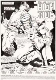 Mark Bright and Al Williamson Spider-Man Vs. Wolverine #1 Page 1 Original Art (Marvel, 1987)....