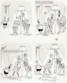 Don Martin MAD #111 "One Evening At Home" 1-Page Gag Original Art (EC, 1967).... | Heritage