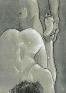 Bleda, Sergio | Bleda, Sergio - Original Drawing - Last Friday - Size: 28 x 21 cm - Original Artwork | Catawiki