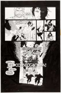  - Mike Mignola and Al Williamson Fafhrd and the Gray Mouser #1 Page 33 Original Art (Marvel, 1990)....