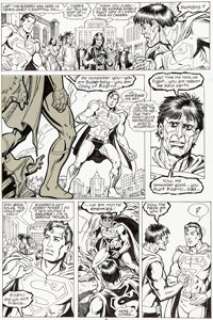 Jim Mooney and Arthur Adams Superboy #8 Story Page 5 Original Art (DC, 1990).... | Heritage