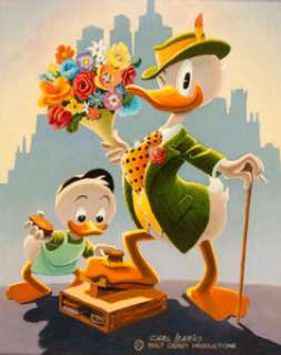 Carl Barks Dude For A Day Painting CB-OIL 93 Original Art (1975).... | Heritage