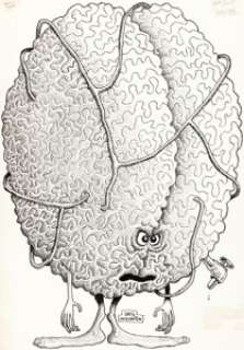 Basil Wolverton Plop! #7 Cover Original Art (DC, 1974).... | Heritage